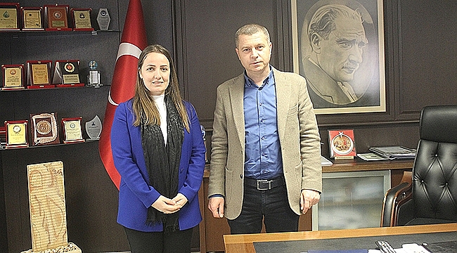 Bektaş'tan Başkan Kuzu'ya Ziyaret