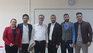 Çan MYO da Söyleşi