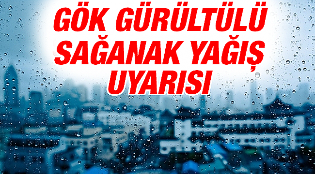 Çanakkale Çevrelerinde Yerel Olarak Kuvvetli Gök gürültülü Sağanak Yağış!