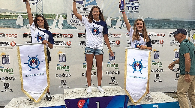 İÇDAŞ Yelkencileri Türkiye Şampiyonası'nda Kupa Bırakmadı