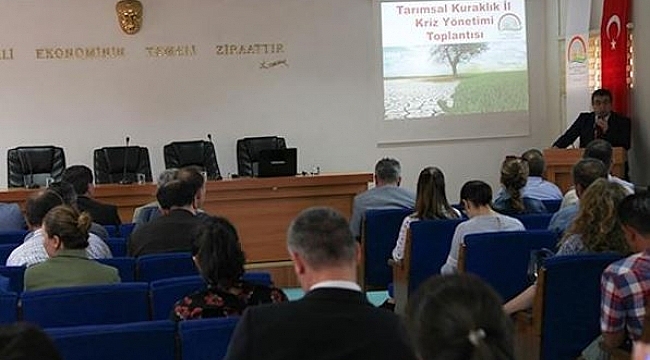 Tarımsal Kuraklık İl Kriz Yönetimi 2018 Yılı Toplantısı Yapıldı