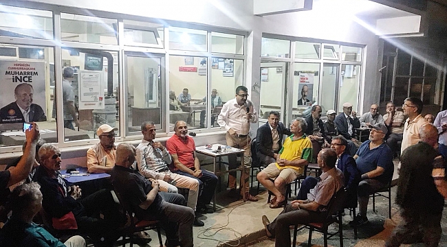 Bülent Öz; Hedefimiz Cumhurbaşkanlığı ve Milletimiz İçin CHP Diyerek Saha Çalışmalarını Sürdürüyor