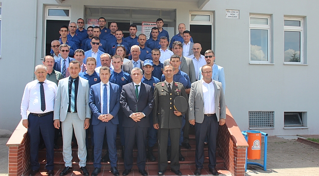 Çan´da Resmi Bayramlaşma Merasimi Gerçekleşti