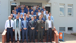 Çan´da Resmi Bayramlaşma Merasimi Gerçekleşti