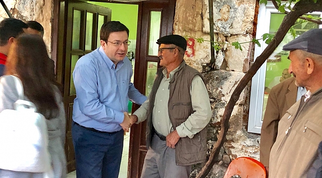 CHP'Lİ ERKEK AYVACIK'TA