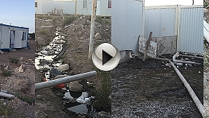 Köylüler Risk Altında Yetkililerden Yardım Bekliyorlar