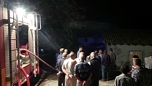 Okçular Köyünde Yangın Çıktı!