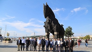 Avrupa Birliği Türkiye Delegasyonundan Çanakkale Valiliğine Ziyaret