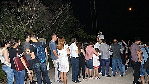 Çanakkale'de Kanlı Ay Tutulması İlgiyle İzlendi