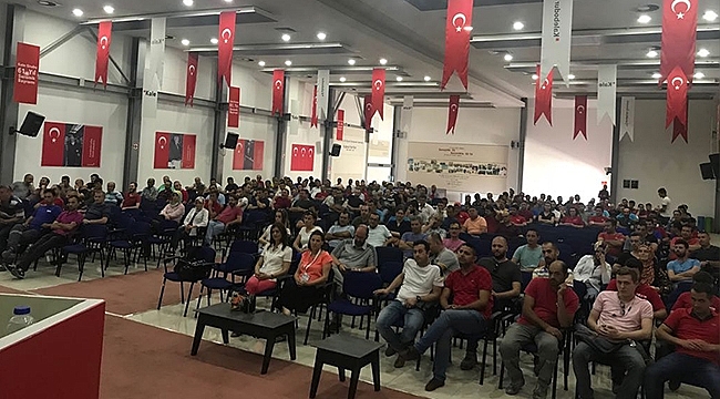 Kale Seramik'te Tütün Bağımlılığıyla Mücadele Eğitimi Verildi