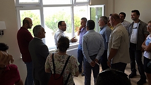 Rektör Acer Gökçeada'da İncelemelerde Bulundu