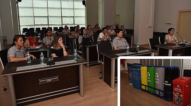 Sıfır Atık Projesi Kapsamındaki Eğitimler Devam Ediyor