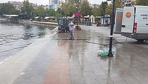 Temizlik Çalışmaları Kent Genelinde Rutin Olarak Devam Ediyor