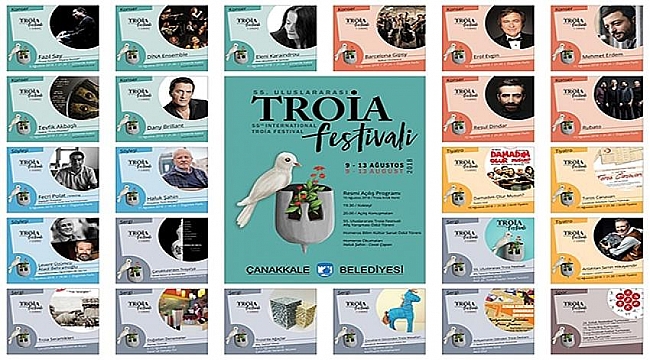 55. Uluslararası Troia Festivali Bugün Başlıyor