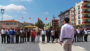 Çan CHP ve A.D.D 30 Ağustos Zafer Bayramı Çelenk Sunma Töreni Gerçekleştirdi