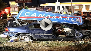 Çanakkale'de Feci Kaza: 1 Ölü