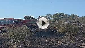Çanakkale'de Makilik Yangını