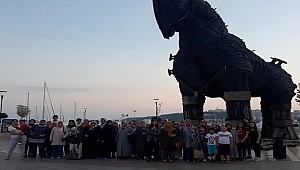 Saruhanlı Belediyesinden Paşaköylü vatandaşlara Çanakkale gezisi