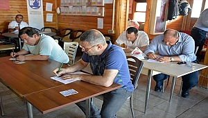 Şoför Adayları Yazılı Ve Uygulamalı Sınavdan Geçti...