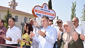 Çan Belediyesi'nden 6. Spor Aktivite Alanı!