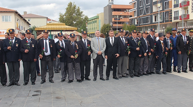 Çan´da 19 Eylül Gaziler Günü Kutlandı