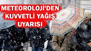 Çanakkale ve İlçelerinde Kuvvetli Yağış Uyarısı!