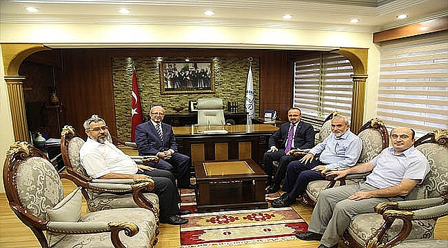Milletvekili TURAN' dan Müftü GÖKCE' ye Ziyaret
