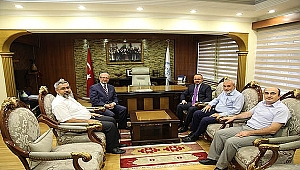 Milletvekili TURAN' dan Müftü GÖKCE' ye Ziyaret