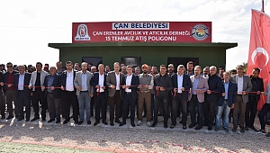 Çan Belediyesi 15 Temmuz Atış Poligonuna Görkemli Açılış