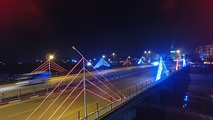 Çan Belediyesi Şehri Işıklandırmaya Devam Ediyor