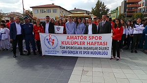 Çan'da Amatör Spor Kulüpler Haftası Kutlandı