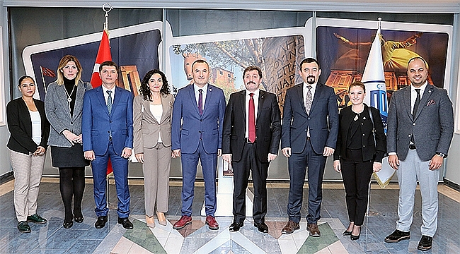 Çanakkale Barosu'ndan Vali Orhan Tavlı'ya Ziyaret