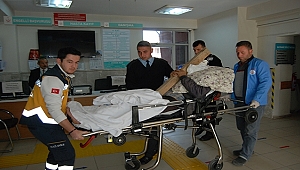 Çatıdan Düşen Tahtadaki Çivi Kafasına Saplandı