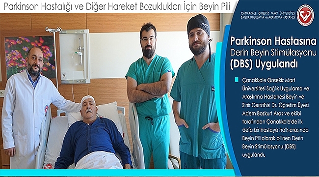 Parkinson Hastalığı ve Diğer Hareket Bozuklukları İçin Beyin Pili