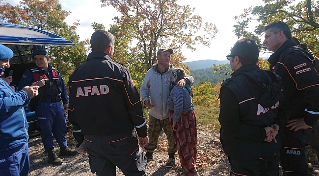 AFAD ve Jandarma Ekipleri Kayıp Çobanı Sağ Olarak Buldu