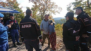 AFAD ve Jandarma Ekipleri Kayıp Çobanı Sağ Olarak Buldu