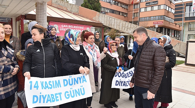 Başkan Kuzu'dan Diyabet Farkındalığına Destek