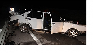 Çan'da trafik kazası