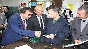 ÇAN MESLEKİ VE TEKNİK ANADOLU LİSESİNE GMKA'DAN DESTEK