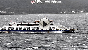 Çanakkale'de fırtına etkili oluyor