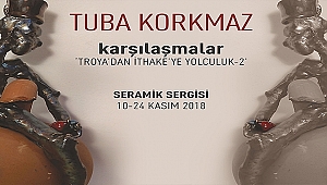 Kepez'de "Troya'dan İthake'ye Yolculuk-2" Seramik Sergisi