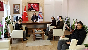 Çan Kaymakamı Mustafa Gürdal, Öğrencileri Tebrik Etti