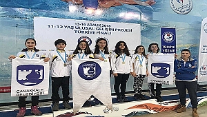 Çanakkale Belediyespor Yüzme Takımı Kentimizi Gururlandırdı