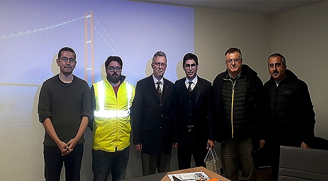 ÇOMÜ'den 1915 Çanakkale Boğaz Köprüsüne Ziyaret