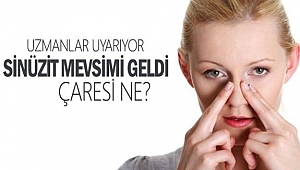 ÖNERİLERE UYUN, SİNÜZİTTEN KORUNUN