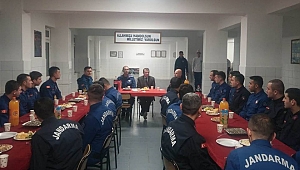 Çan Kaymakamı Mustafa Gürdal, Emniyet Güçlerini Görevleri Başında Ziyaret Etti