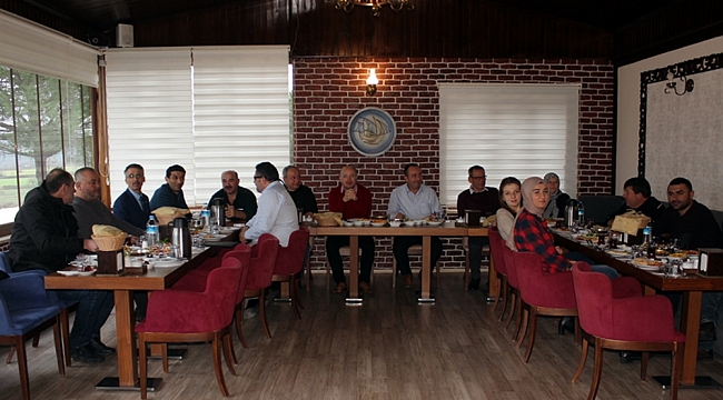 İyi Parti Çan İlçe Teşkilatı'ndan Basın Mensuplarına Kahvaltı