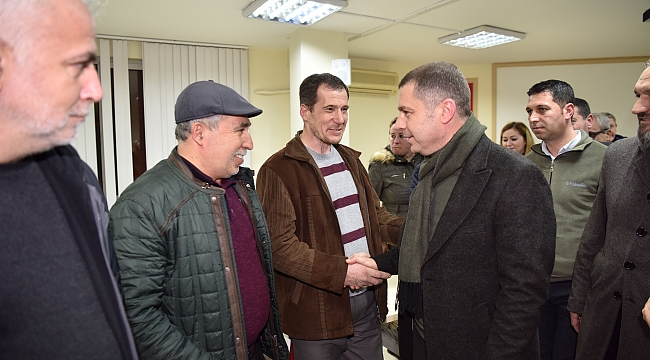 Çan Belediye Başkanı Kuzu:" Çan Belediyesi esnafının emrinde" dedi.