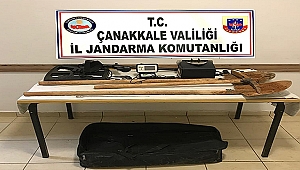 Çan'da Kaçak Kazı Operasyonu