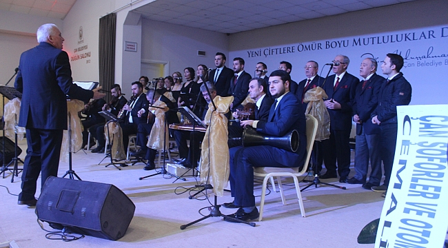 Çan Seramik Musiki Derneğinden Sevgi ve Kardeşlik Konseri Programı Düzenlendi